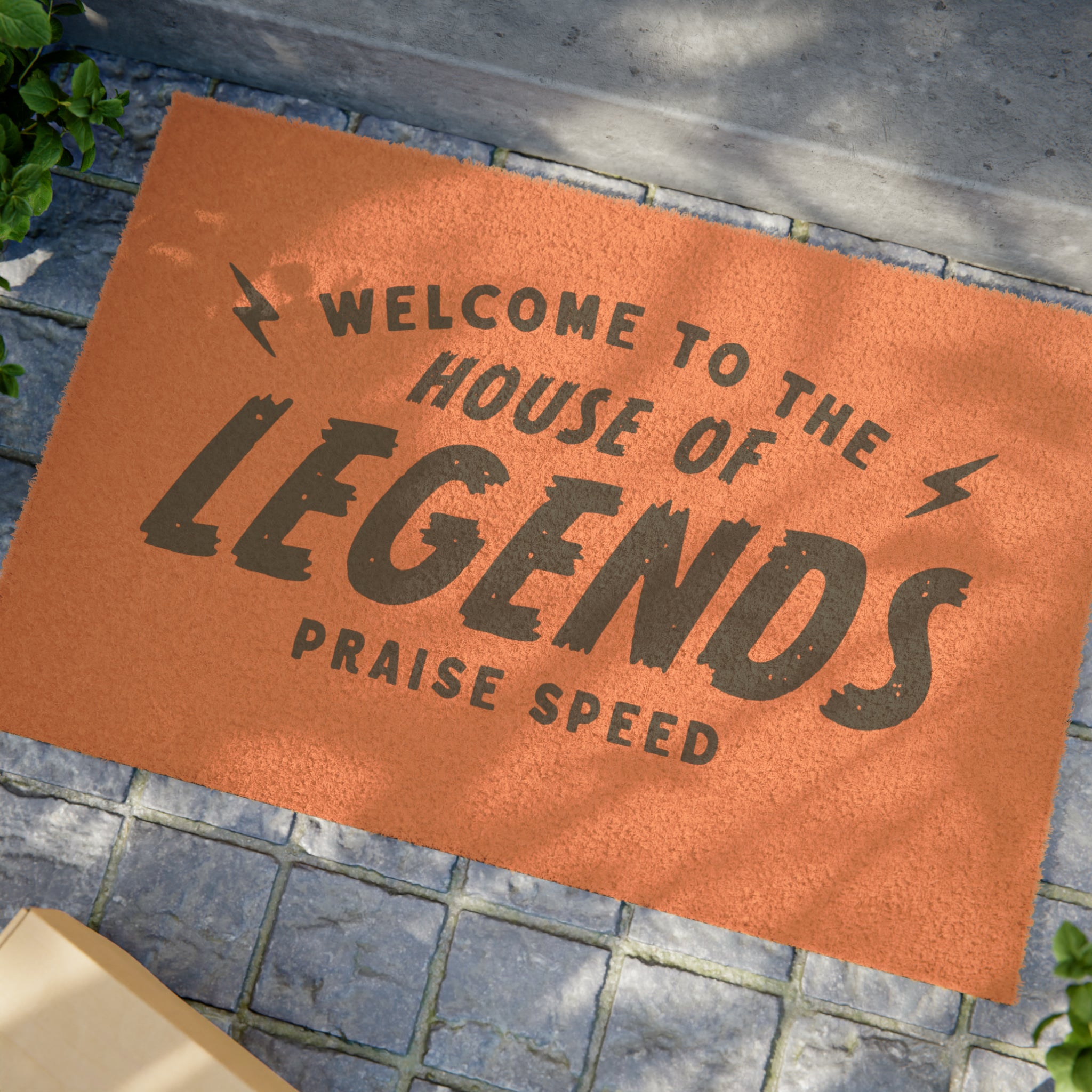 Praise Speed Doormat