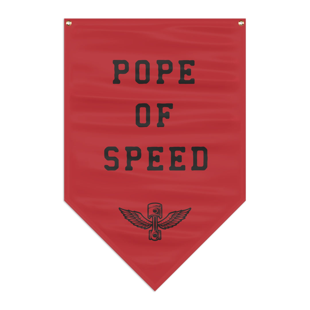 Pope of Speed Pennant