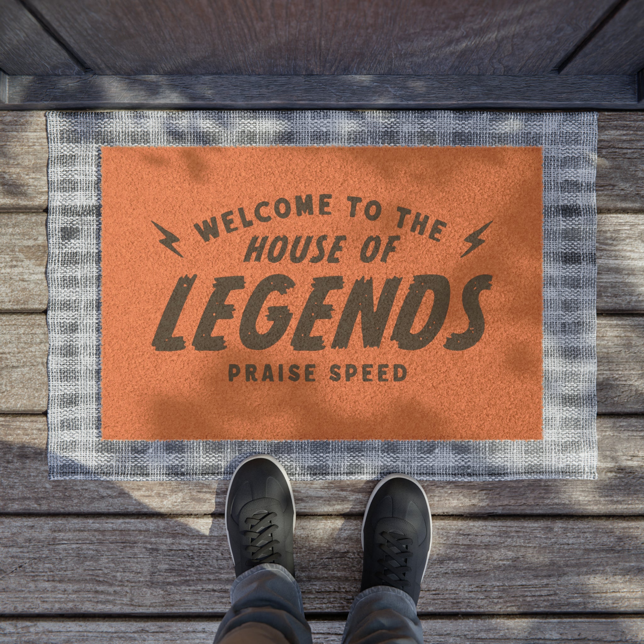 Praise Speed Doormat